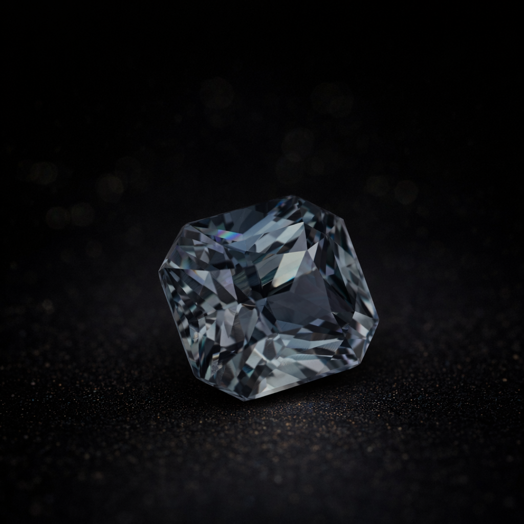 Zaffiro bicolore grigio-verde | 2,08 ct