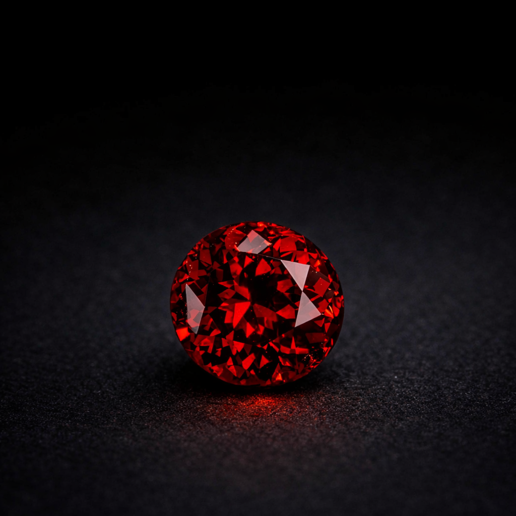 Rhodolite Granat Vivid Red | 3.10 Ct