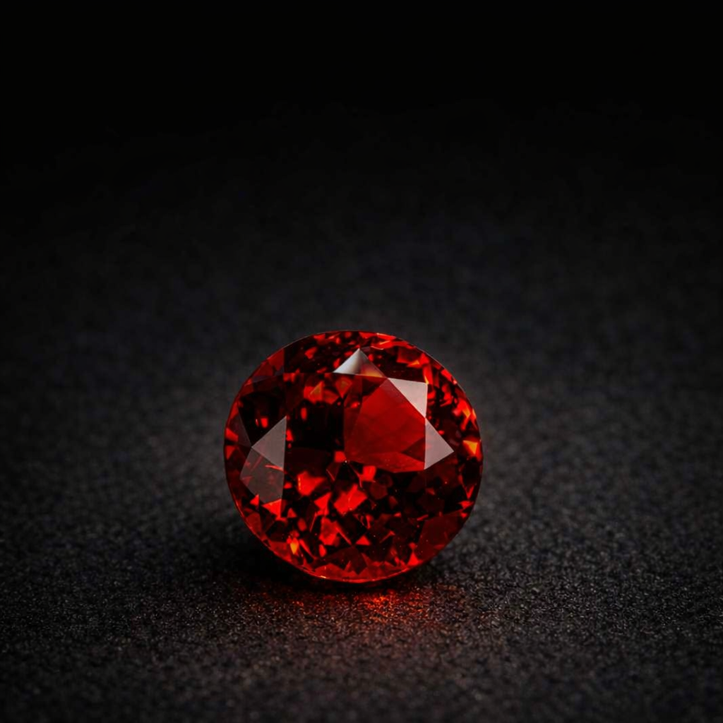 Rhodolite Granat Vivid Red | 3.10 Ct