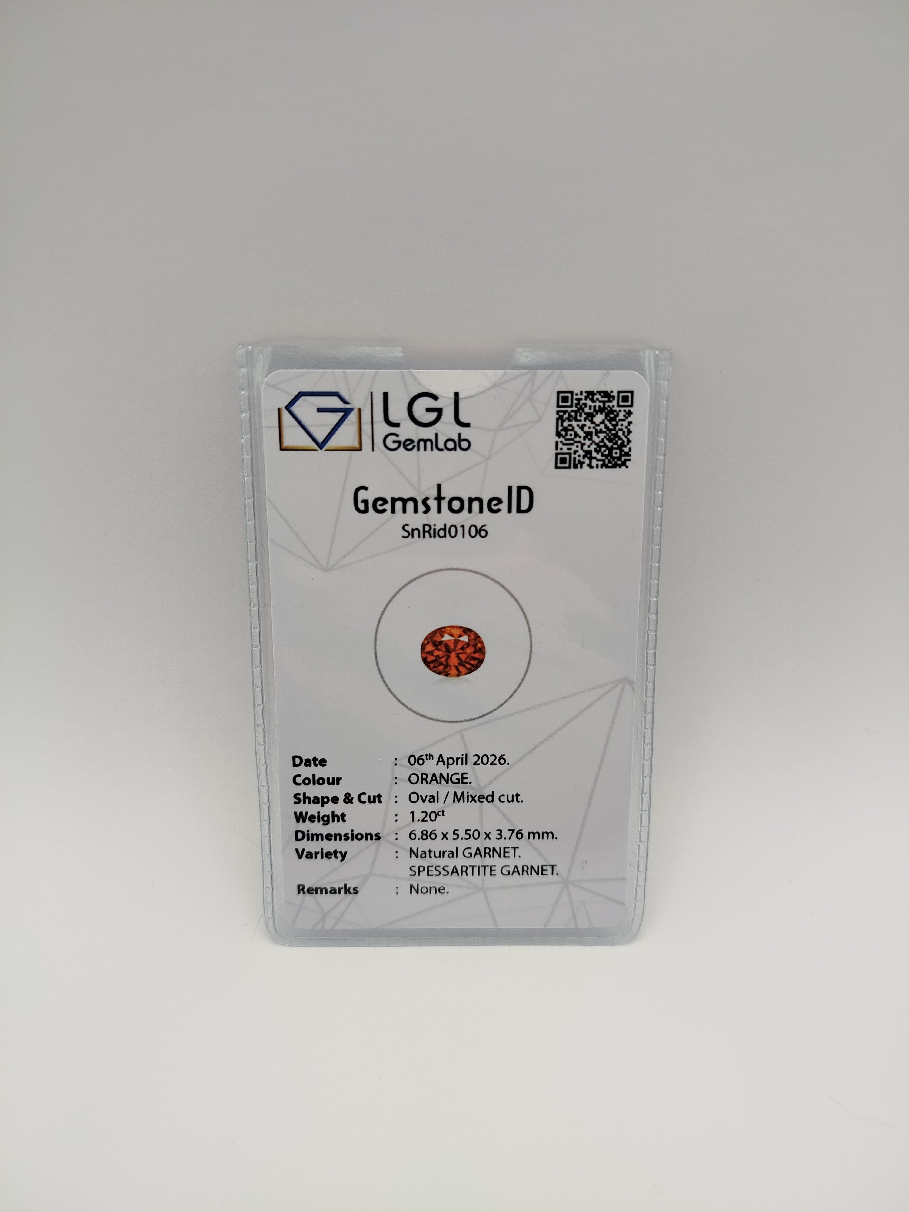 Granato Spessartina | 1.20 Ct